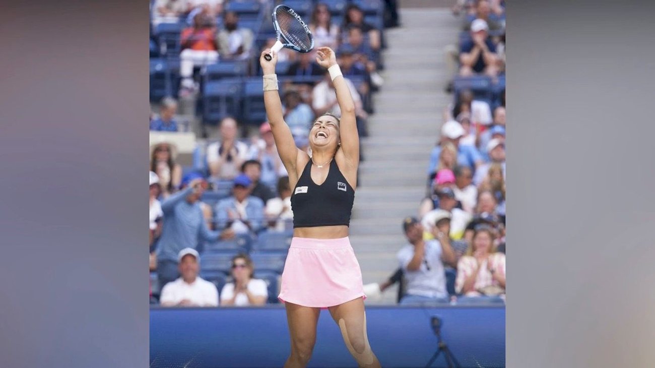 Sorprende Renata Zarazúa y elimina a Madison Keys en el US Open