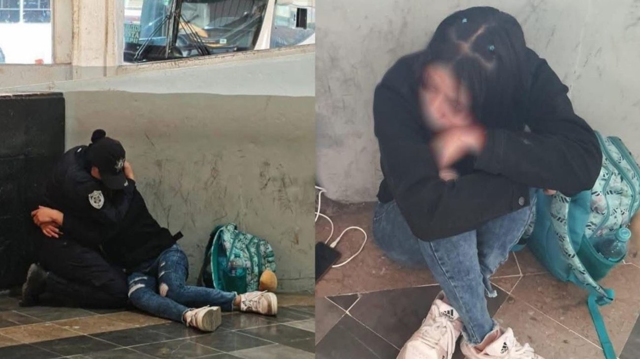 Salvan a menor de 15 años de fugarse con su novio de internet 