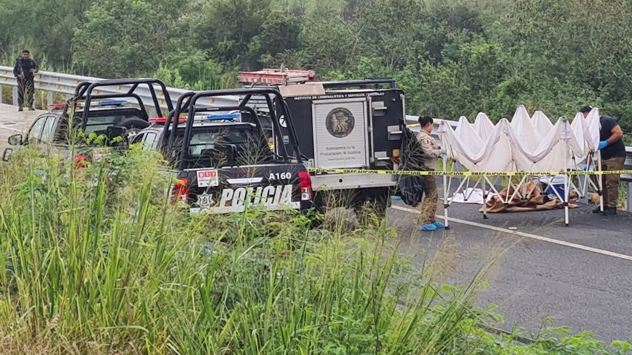 Localizan restos humanos en carretera de Allende