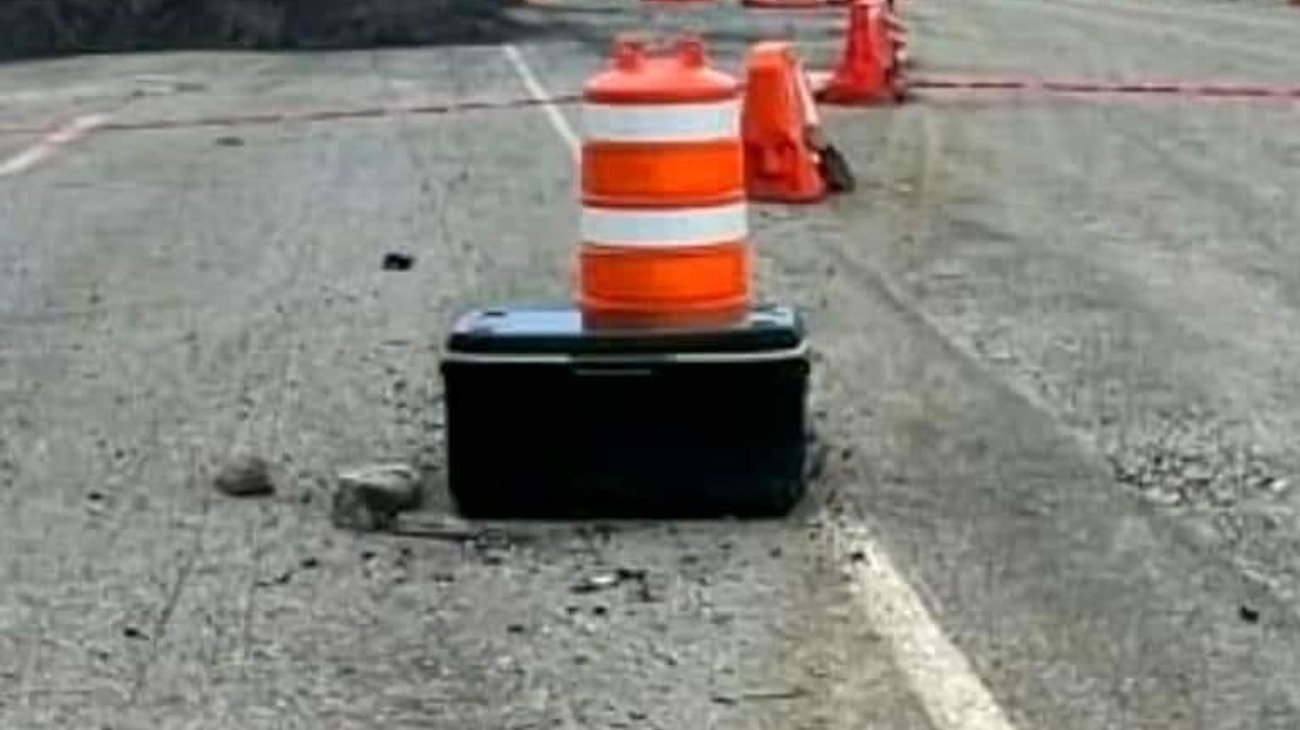 Dejan restos humanos dentro de hielera en Galeana