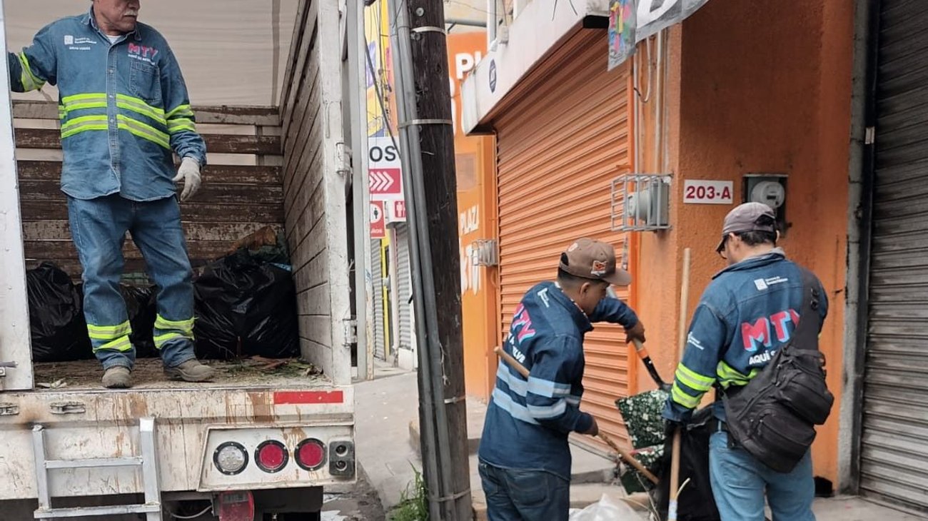 Más de 33 toneladas de basura son retiradas tras Navidad