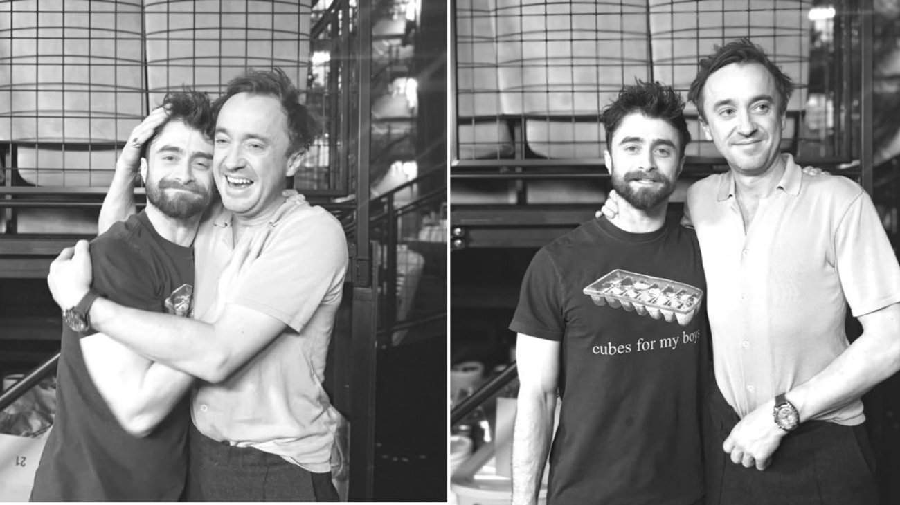 Daniel Radcliffe y Tom Felton protagonizan emotivo reencuentro