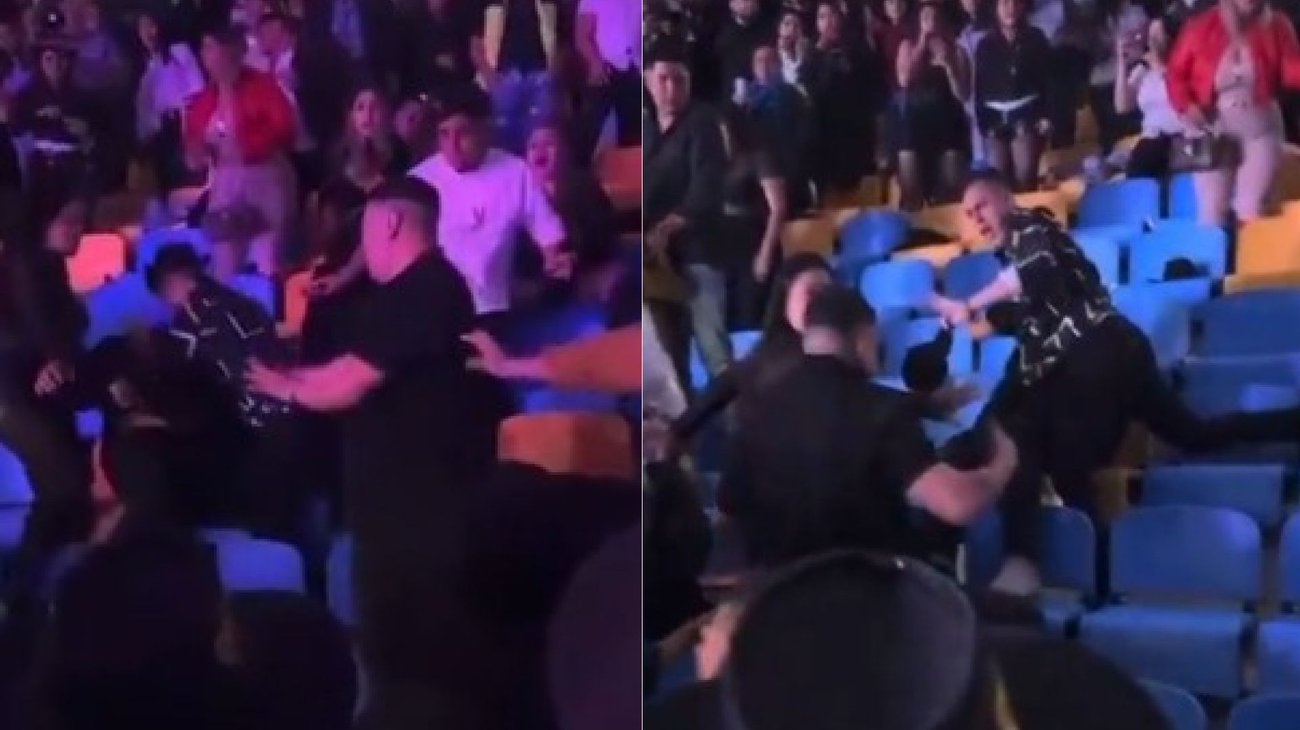Captan riña durante concierto de Grupo Firme en Honduras