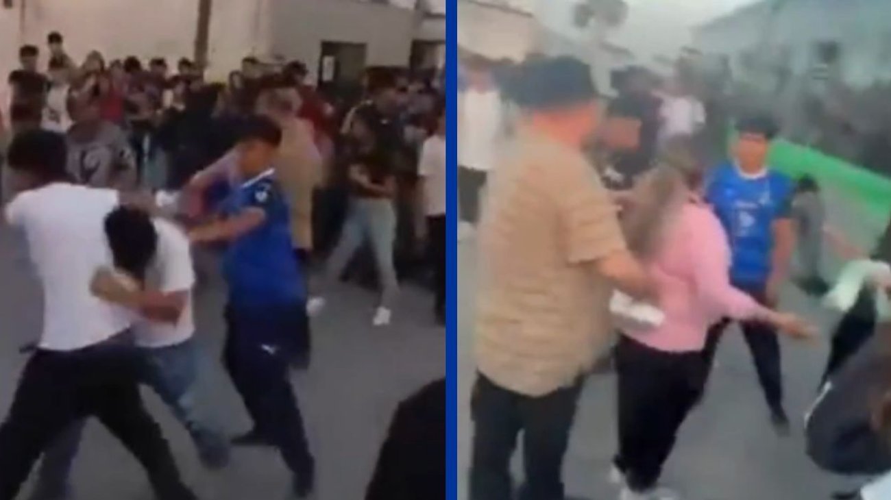 Reportan riña en Preparatoria 1 entre alumnos y padres