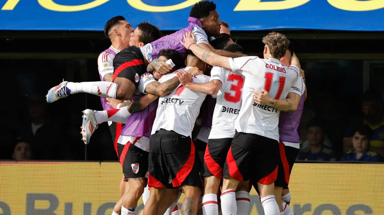 River Plate derrota 1-0 a Boca Juniors en el superclásico