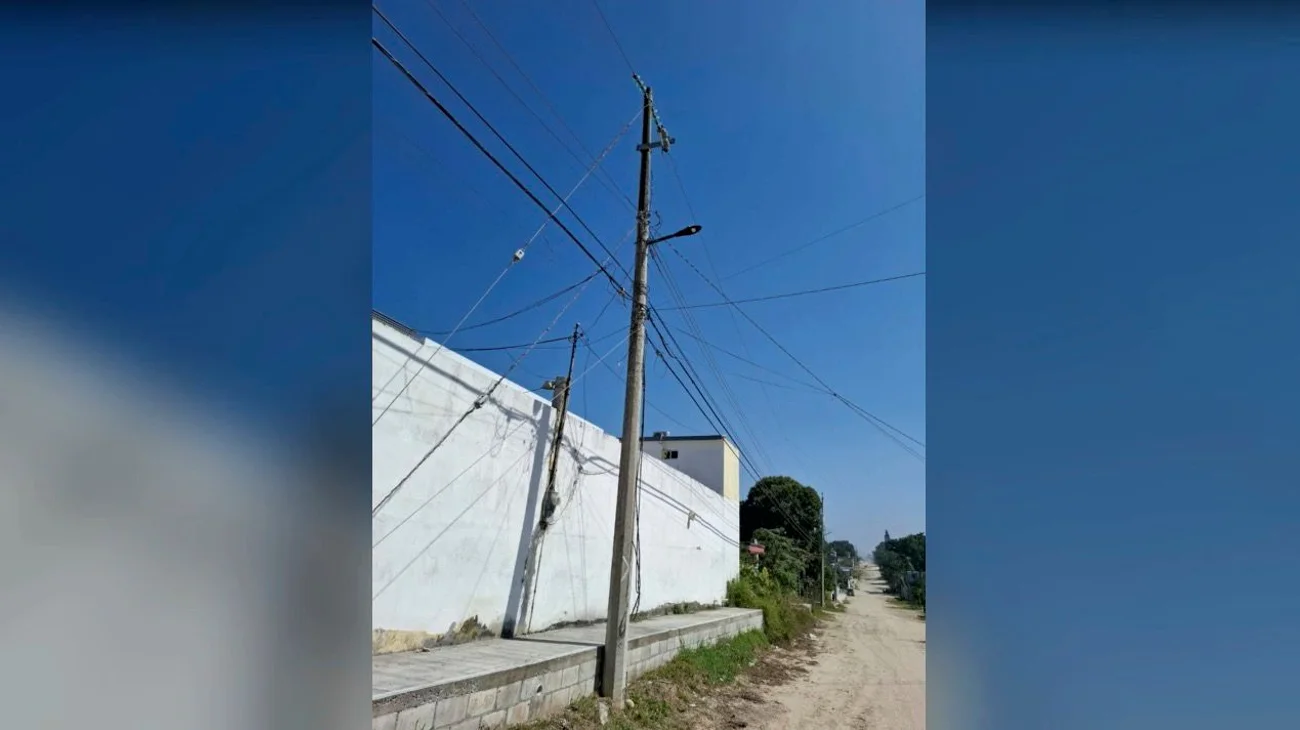 Sufren habitante por robo de cableado en sectores de Altamira