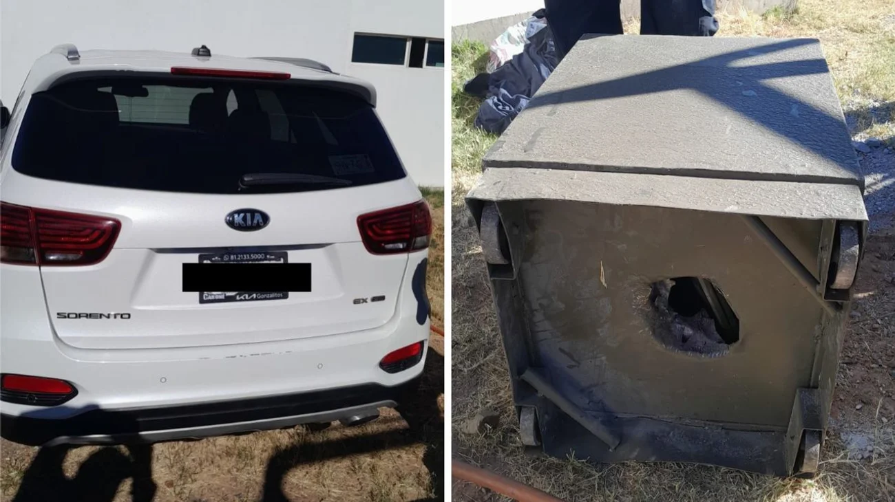 Recuperan autos y caja fuerte, ya vacía, tras extorsión