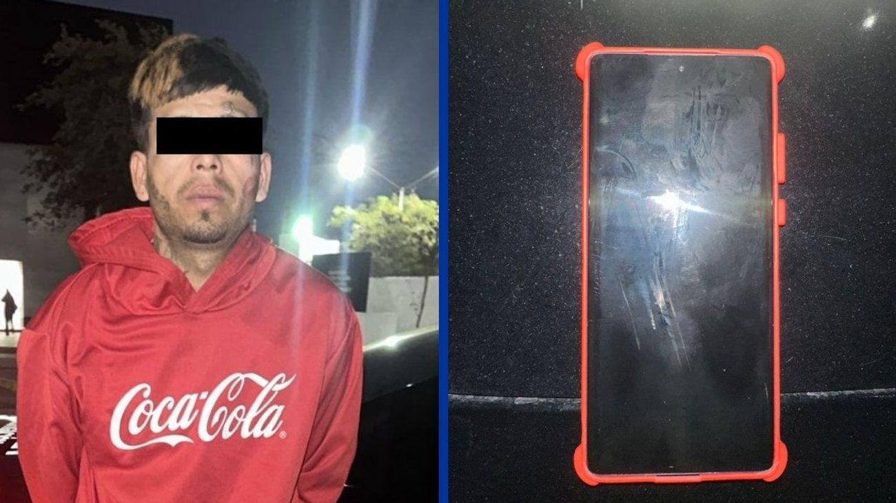 Hombre es detenido por robo con violencia en colonia Fomerrey 109