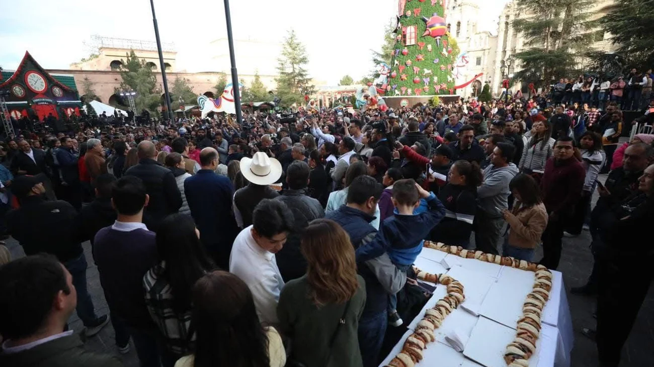 Invitan a disfrutar la Rosca de Reyes en la Plaza de Armas