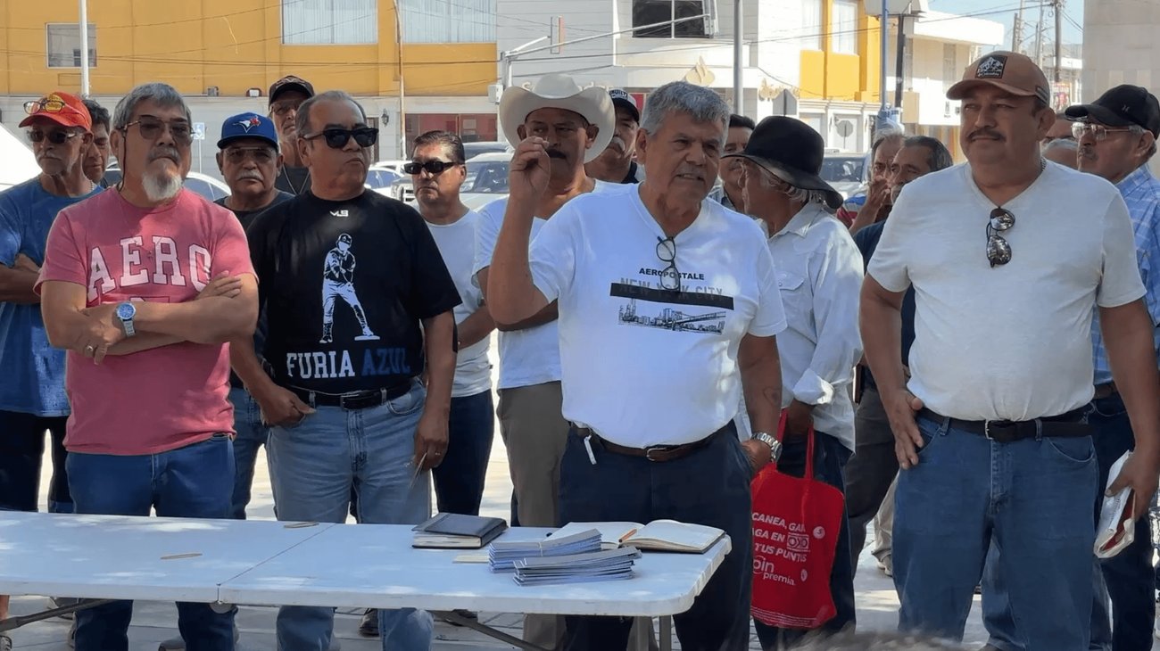 Exobreros de AHMSA alistan sorteo para sostener movilizaciones