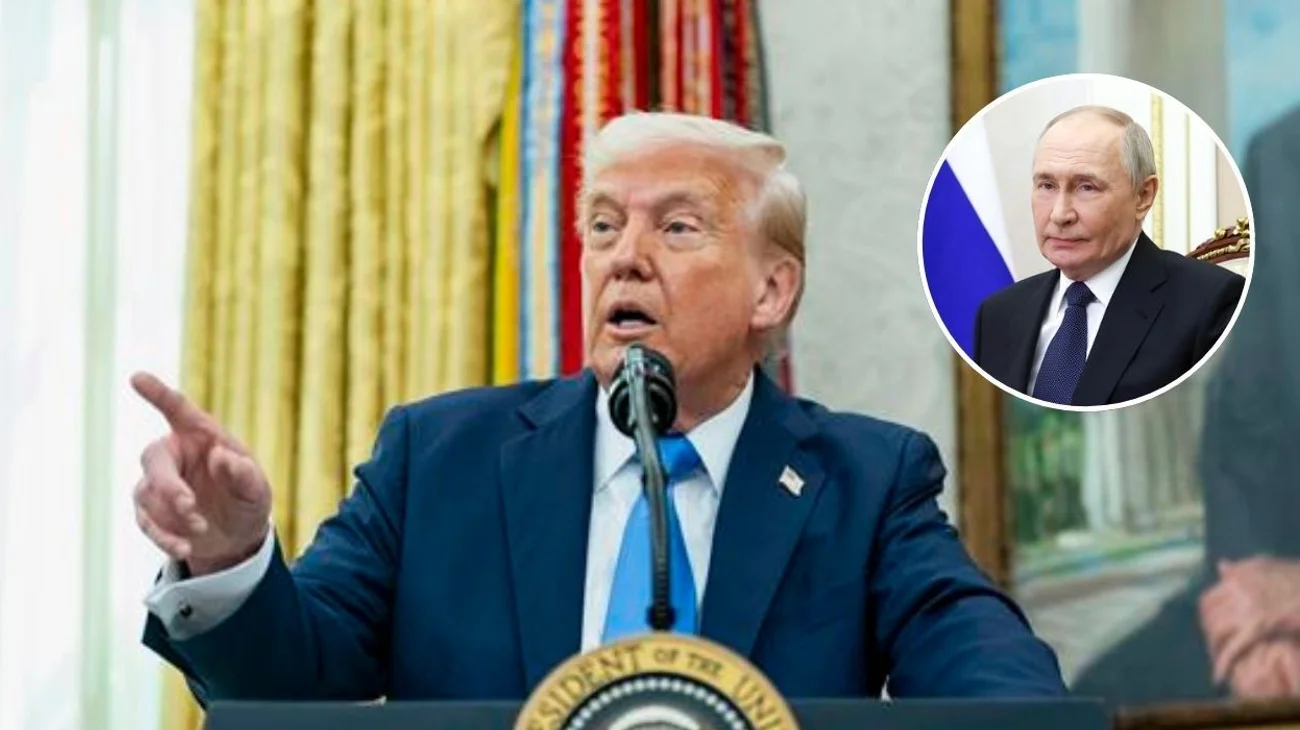 Amenaza Trump a Rusia con aranceles del 50% tras enfado con Putin