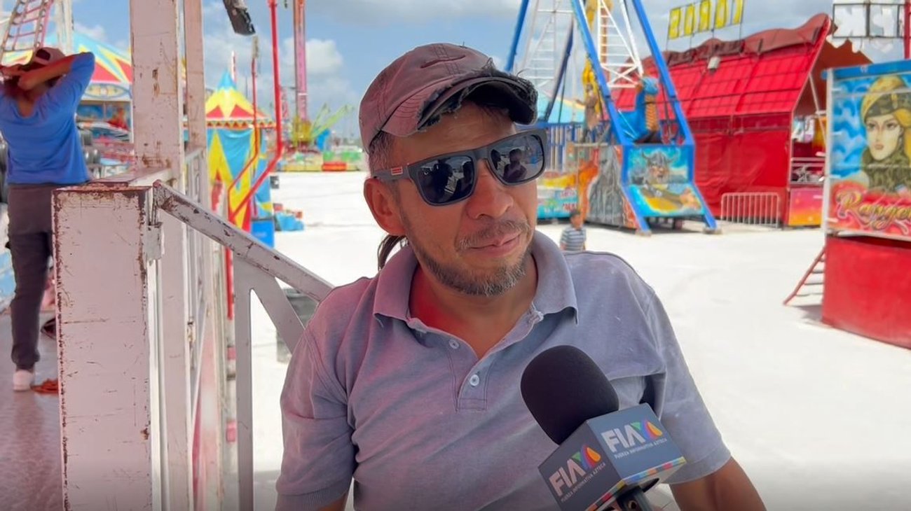Buena respuesta del público impulsa juegos mecánicos en la feria