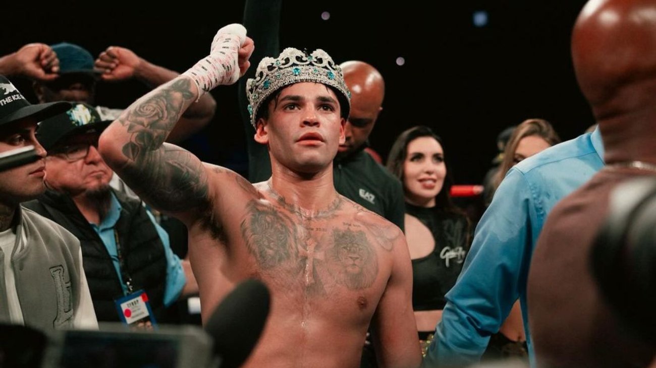 Detienen a Ryan García por vandalismo en lujoso hotel