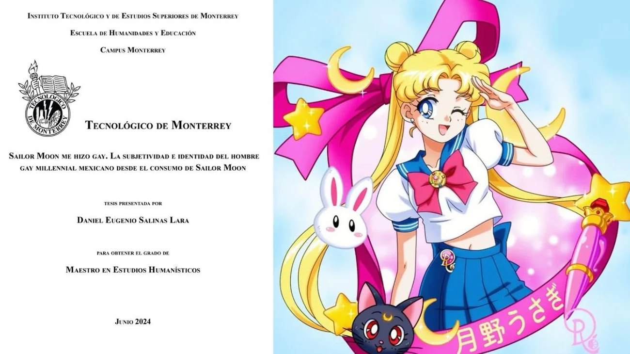 'Sailor Moon me hizo gay': Tesis de maestría desata polémica
