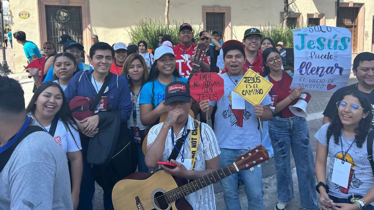 Saltillo recibe a jóvenes para encuentro nacional católico