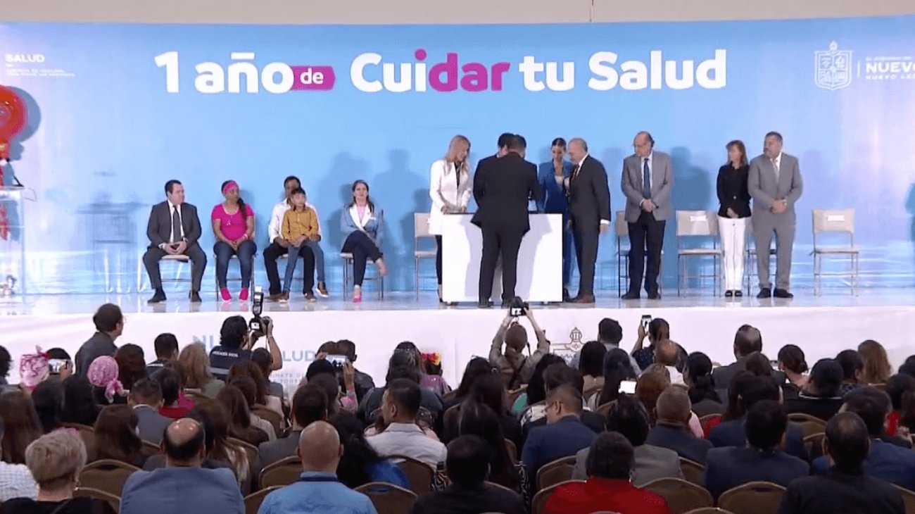 Celebran un año del programa Cuidar tu Salud en Nuevo León