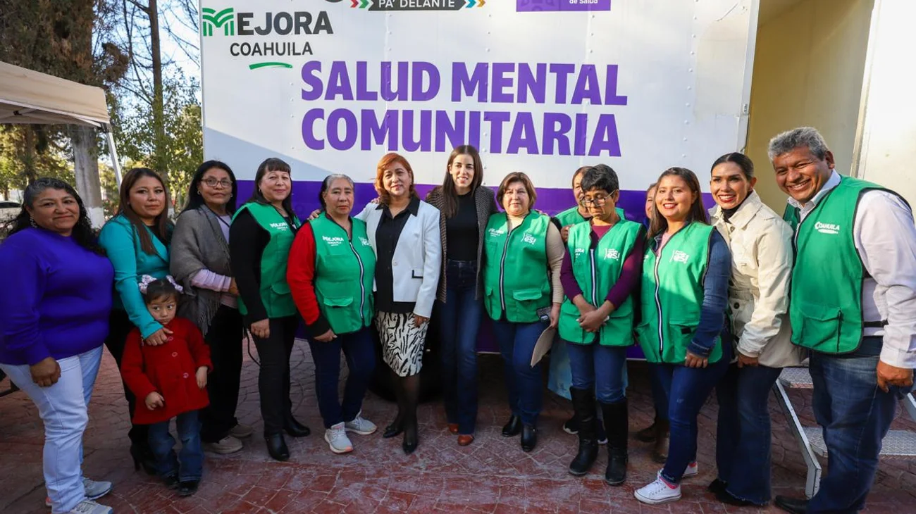Coahuila refuerza programas de Atención a la Salud Mental