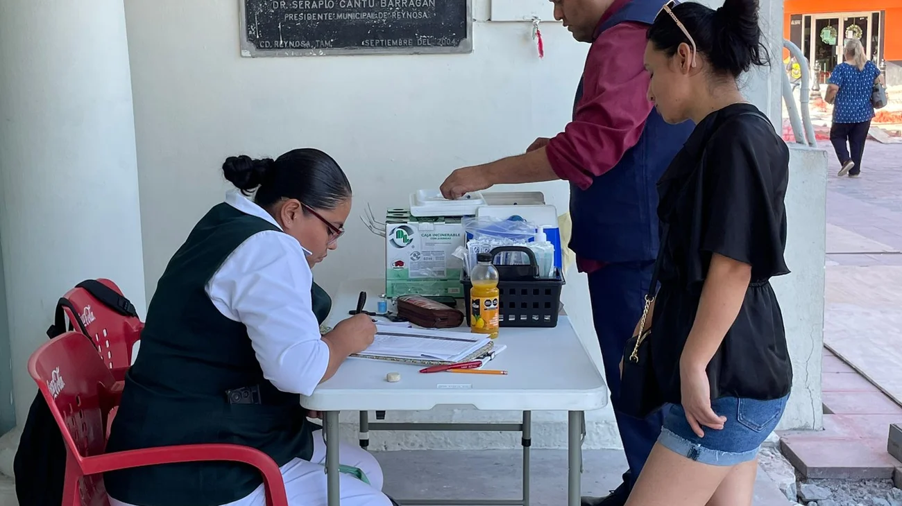 Mantiene jornadas de vacunación masiva en Reynosa