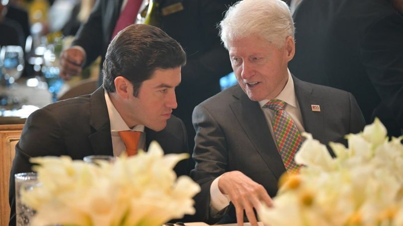 'Ve por ello, la edad no importa': Bill Clinton a Samuel