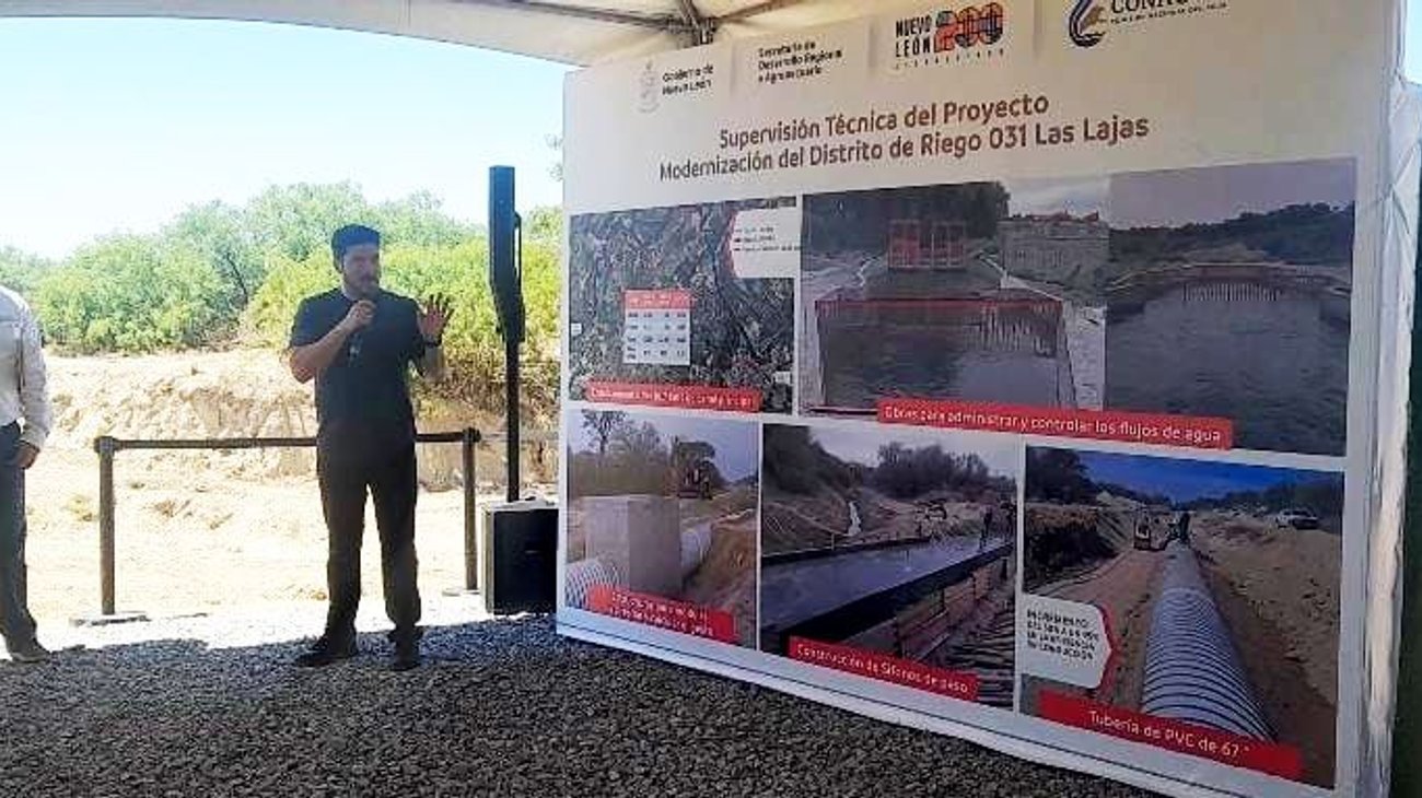 Presume Samuel acciones para reducir crisis hídrica