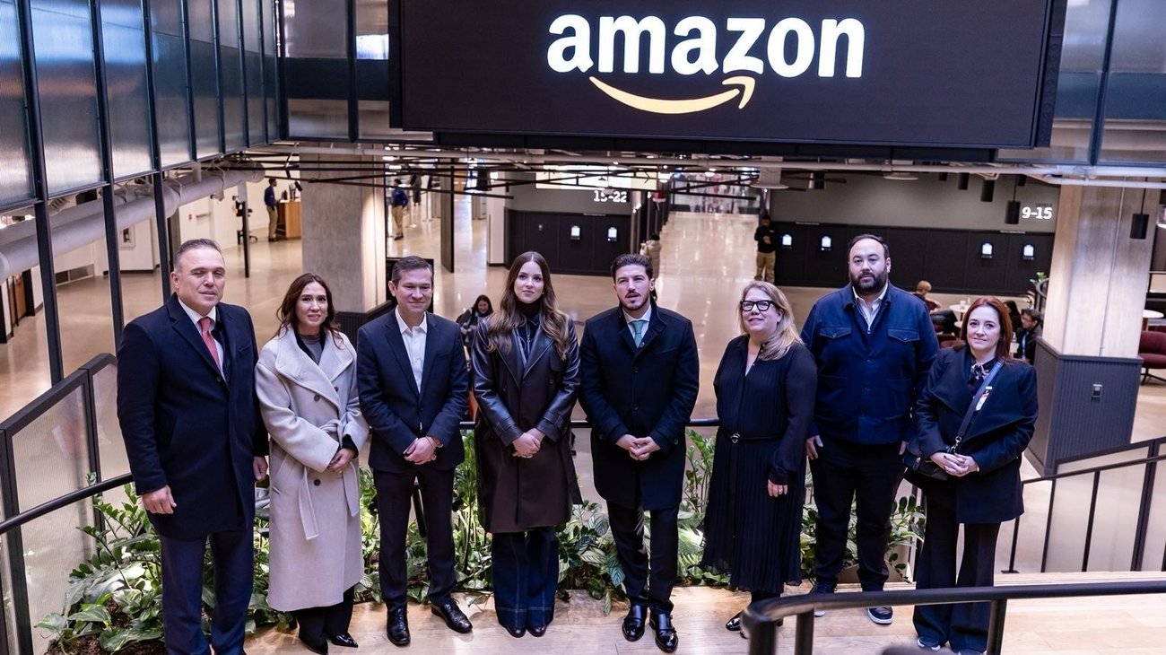 Refuerza Nuevo León alianza estratégica con Amazon 