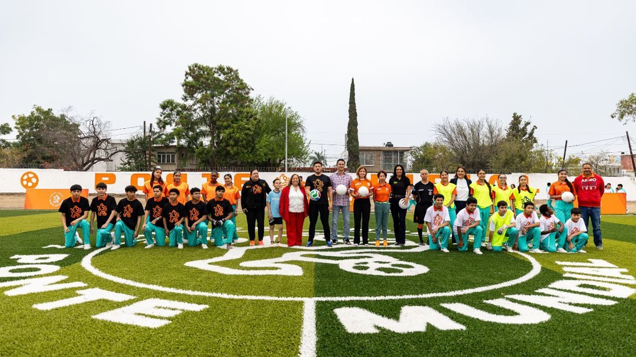 Gobernador inaugura cancha 454 previo al Mundial 2026