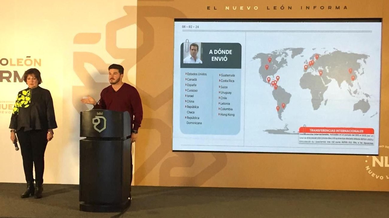 Truena Samuel contra Cienfuegos por depósitos millonarios