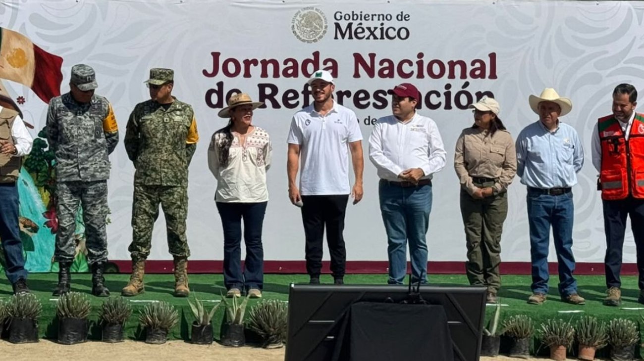 Nuevo León participa en Jornada Nacional de Reforestación