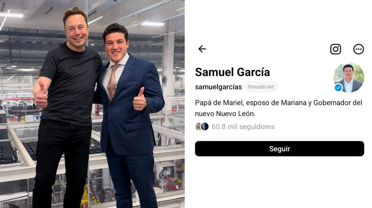 ¿Samuel García 'teme' reacción de Musk al sumarse a Threads?