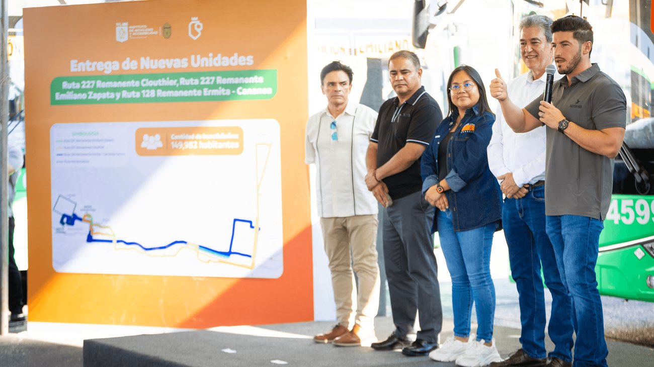 Suman 30 autobuses al transporte público de Nuevo León