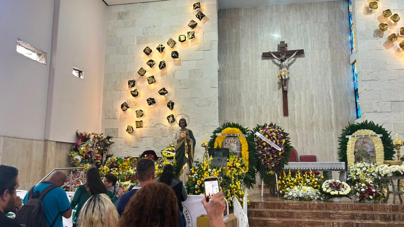 Continúan las celebraciones de San Judas Tadeo entre sus fieles