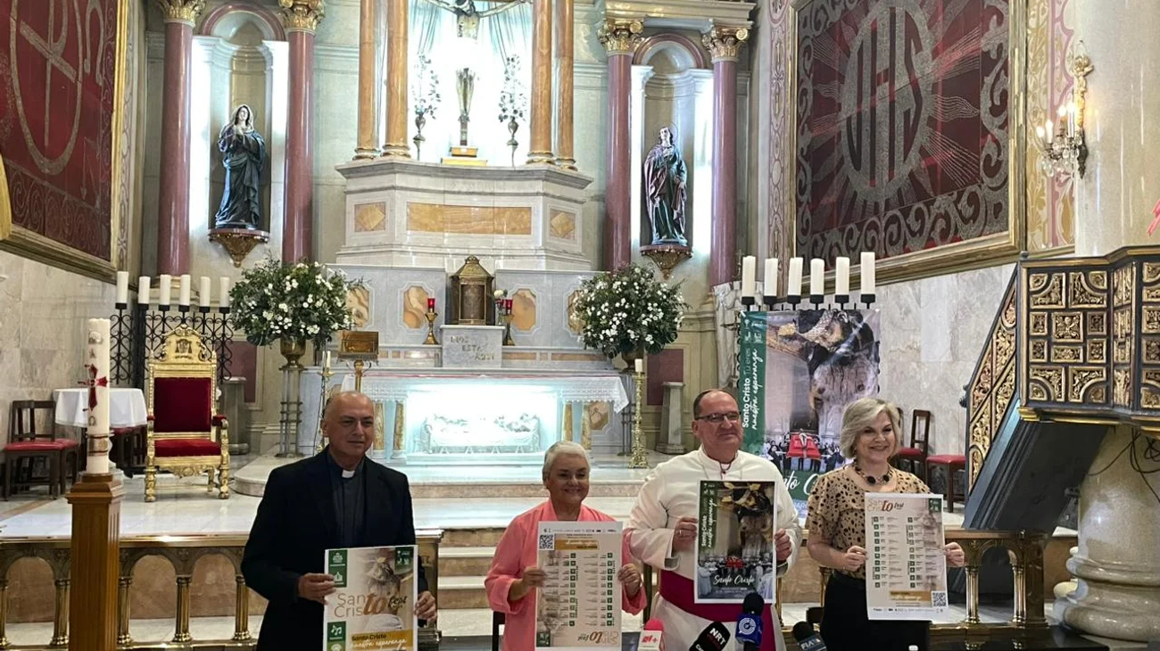 Inician actividades del Santo Cristo Fest 2025