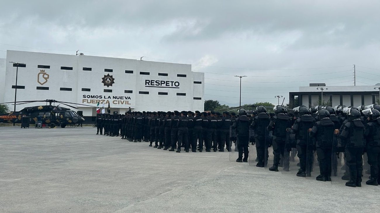 Se gradúan 133 nuevos cadetes de Fuerza Civil; suman 6,500 