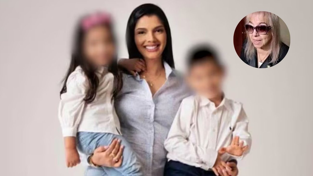 Se lanza de puente con sus hijos; su exsuegra la acosaba