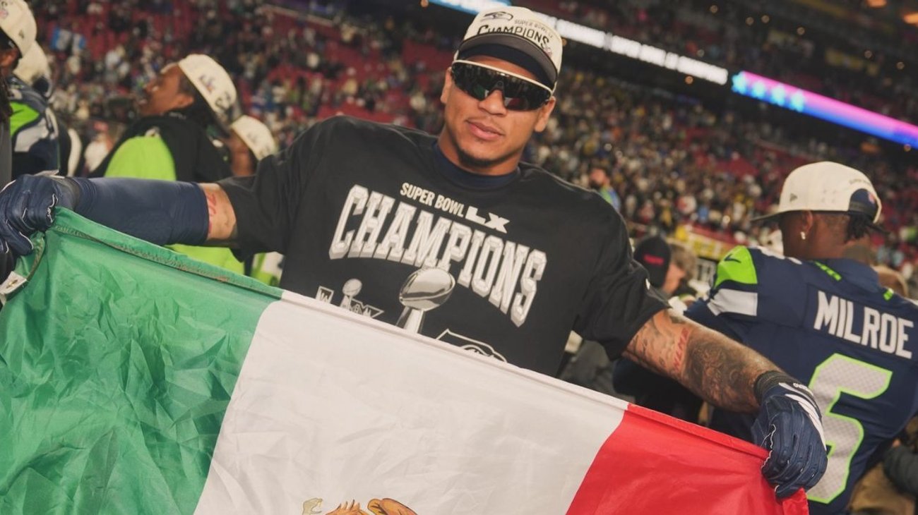 Jugadores mexicanos de los Seahawks, campeón del Super Bowl