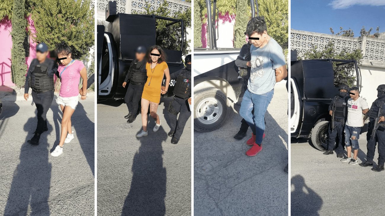 Detienen a 4 por secuestrar a 3 personas en Juárez