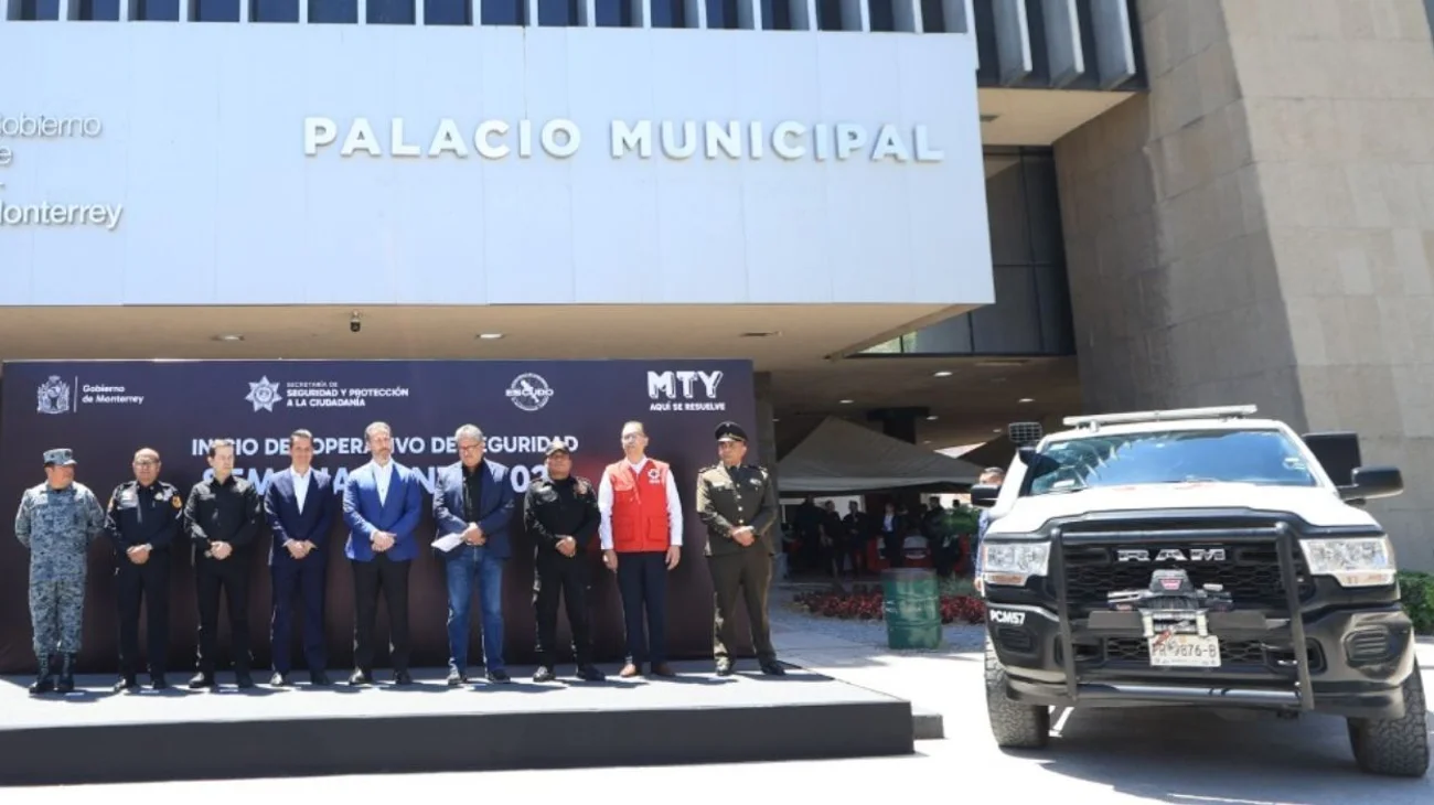 Inicia Monterrey operativo de seguridad 'Semana Santa 2025'