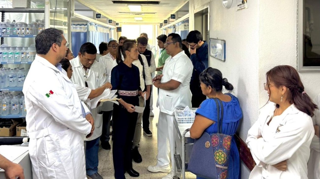 Sheinbaum dará apoyo económico a víctimas del Tren Interoceánico