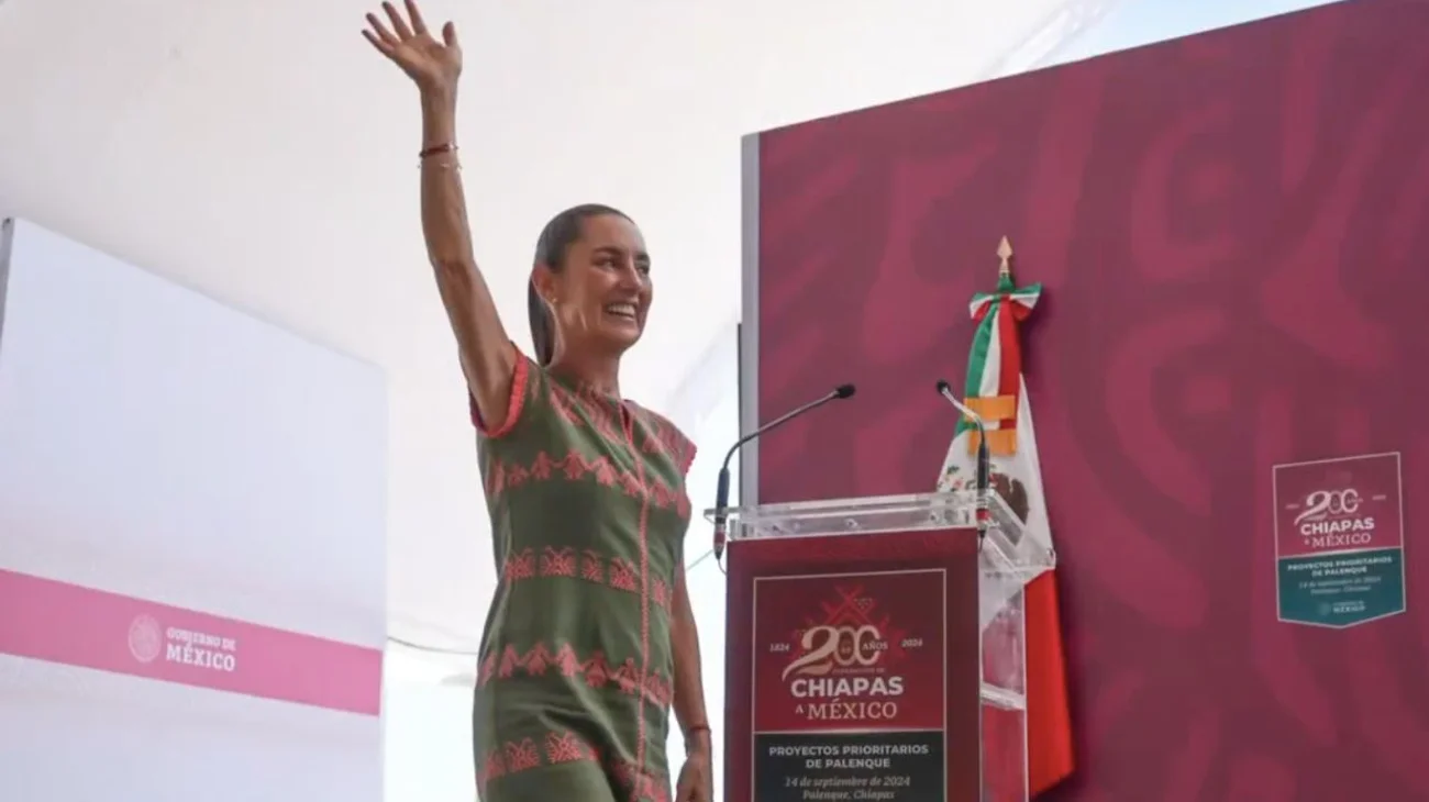 Sheinbaum celebra aval a la reforma judicial en Chiapas