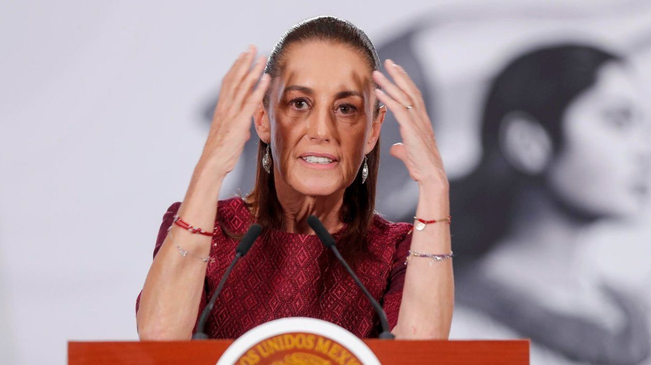 Sheinbaum descarta represión pese a protesta de la CNTE