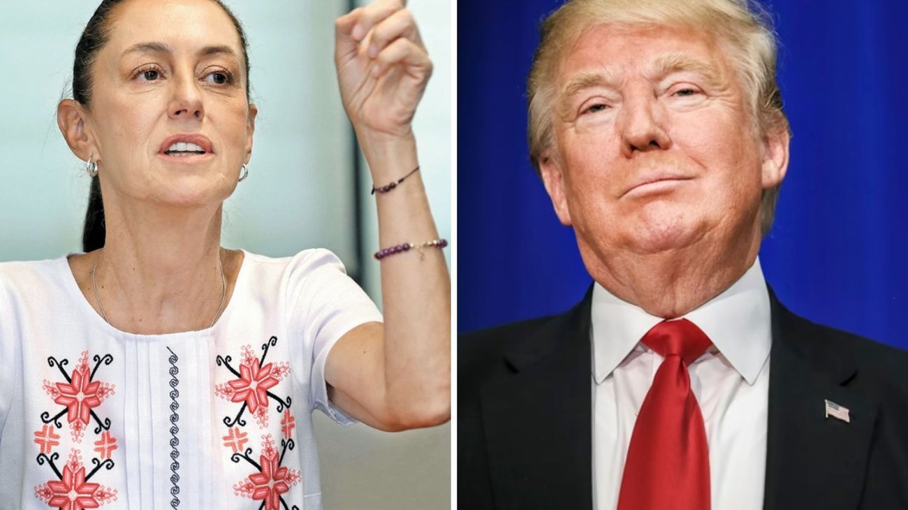 Sheinbaum en desacuerdo con Trump del poder de los carteles