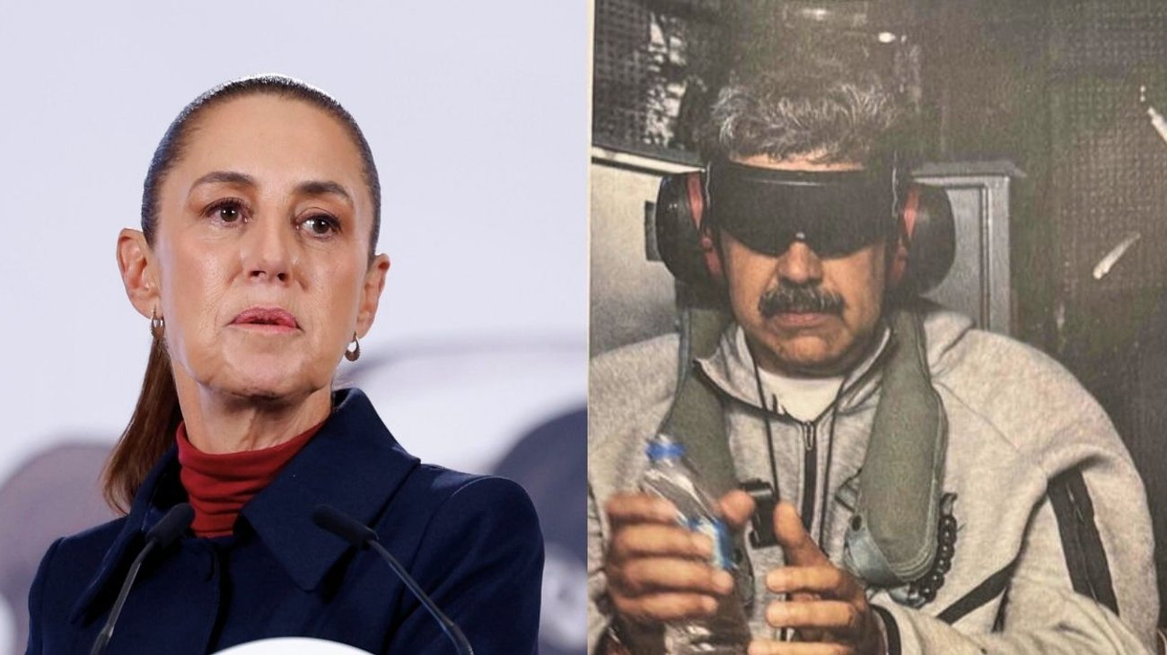 Sheinbaum pide 'juicio justo' para Nicolás Maduro en EUA