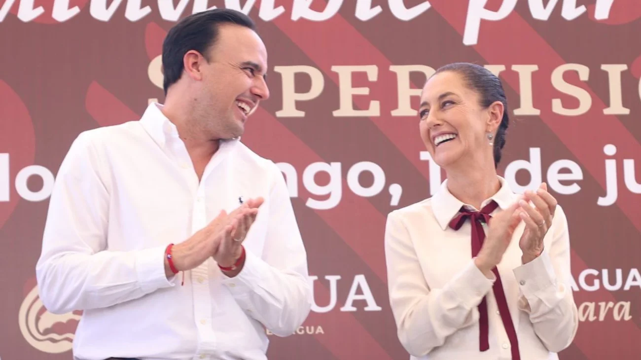 Acompaña Manolo Jiménez a Sheinbaum en su toma de protesta 