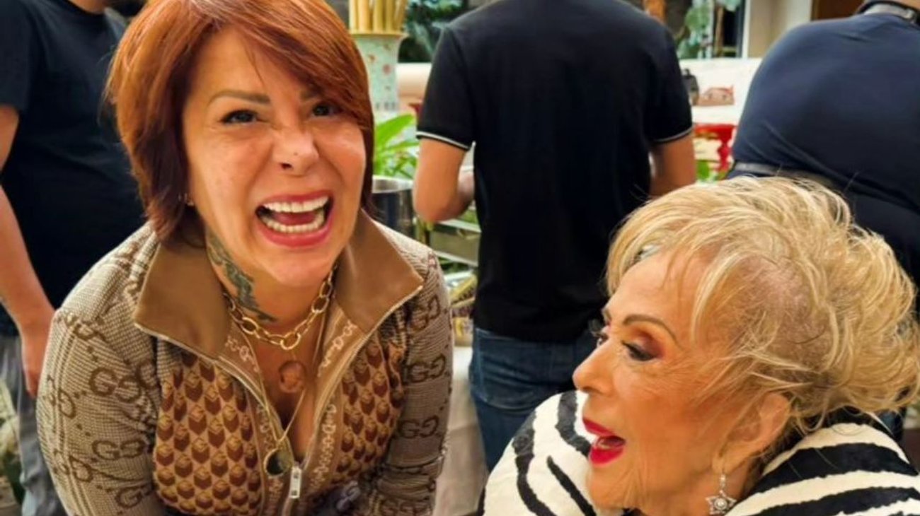 Silvia Pinal reaparece tras ser hospitalizada por influenza 