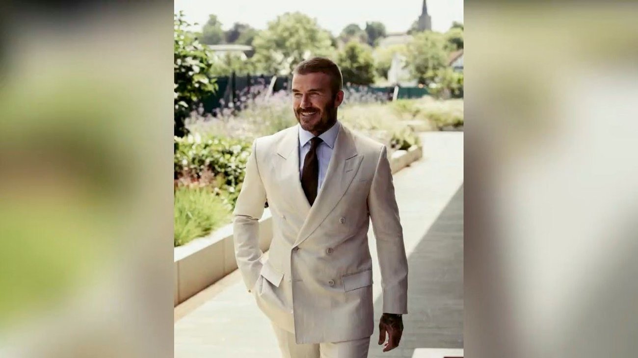 David Beckham, nombrado caballero por el rey Carlos III