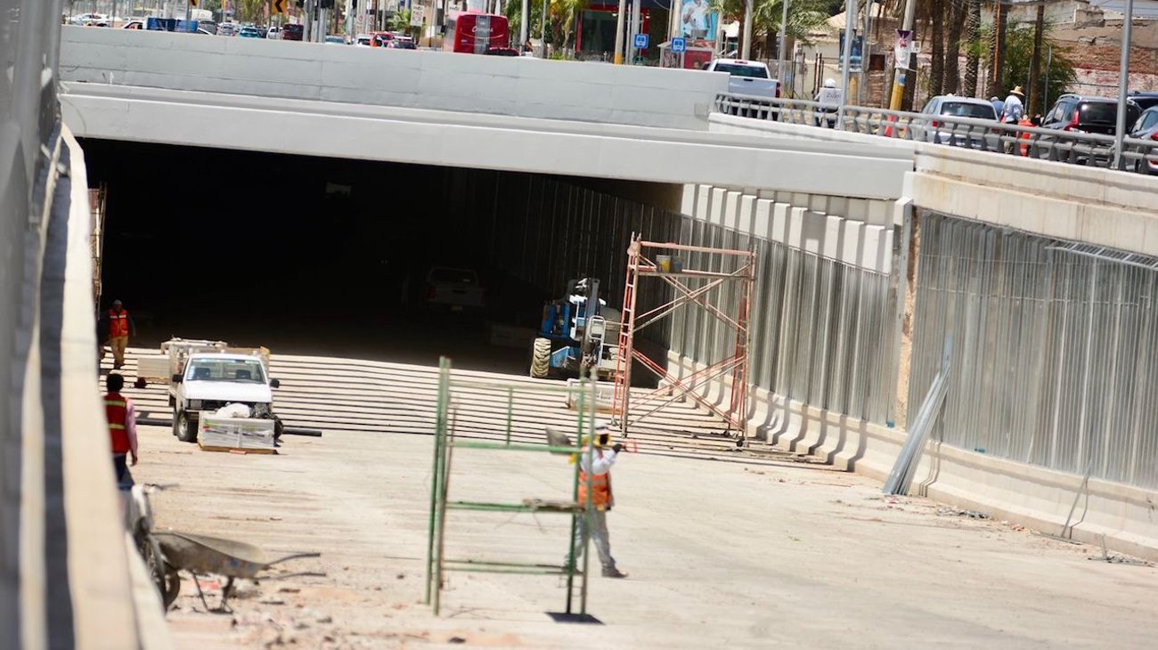 Registra Sistema Vial Cuatro Caminos más de 90% de avance