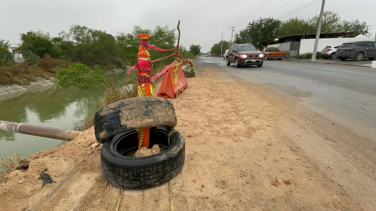 Ciudadanos exigen solución tras socavón en Reynosa