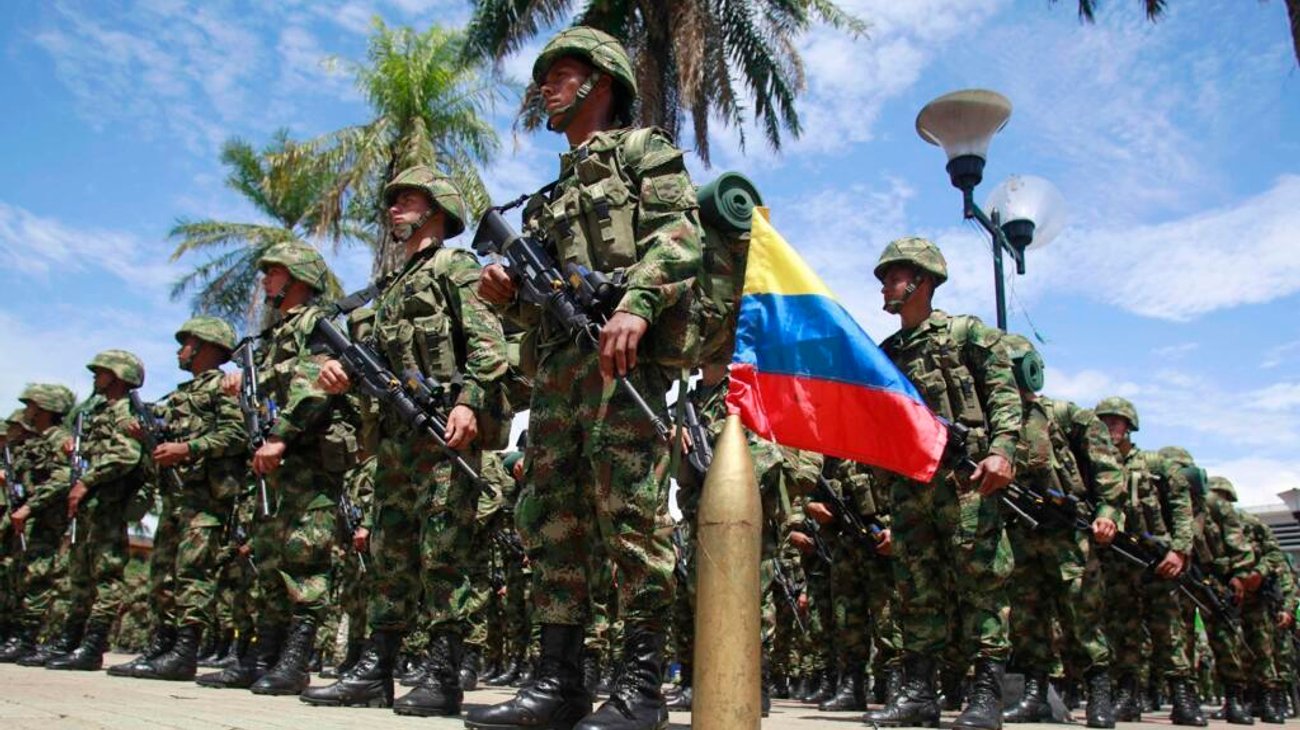 Ejército colombiano denuncia secuestro de 18 militares