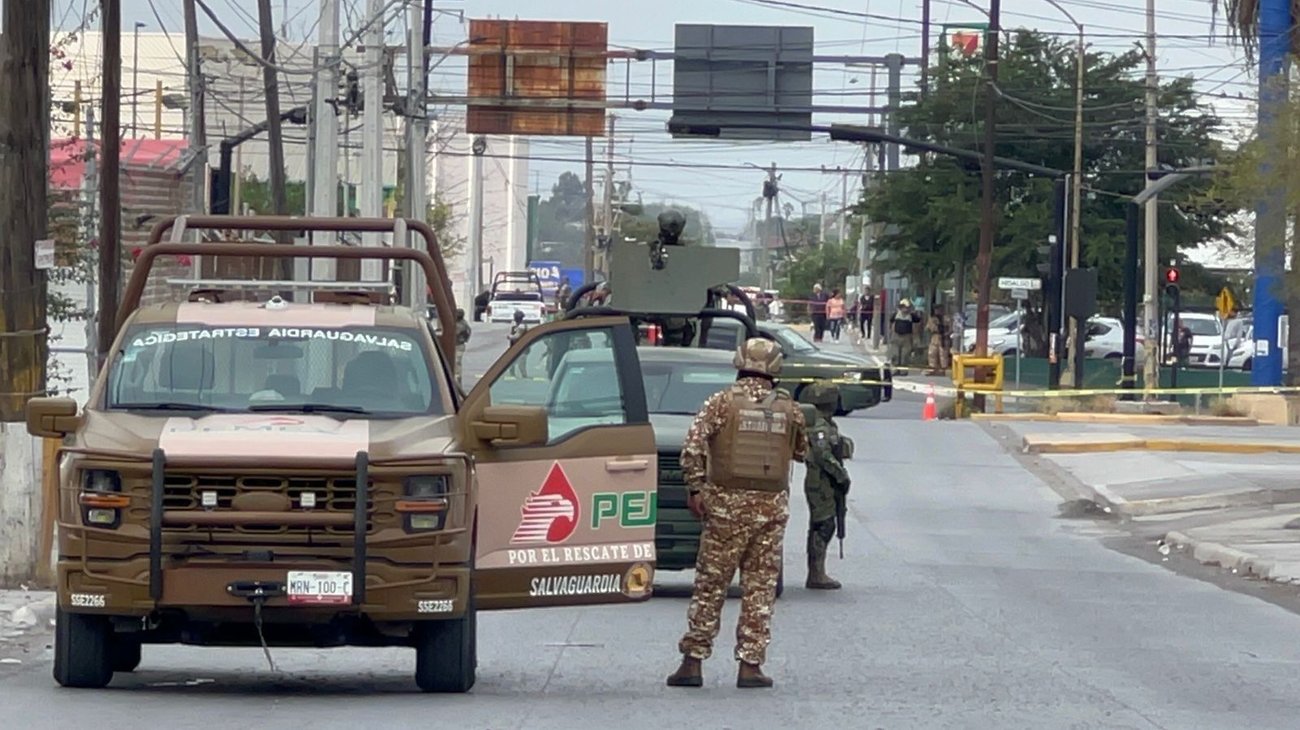 Realizan operativo militar por presunto artefacto explosivo 