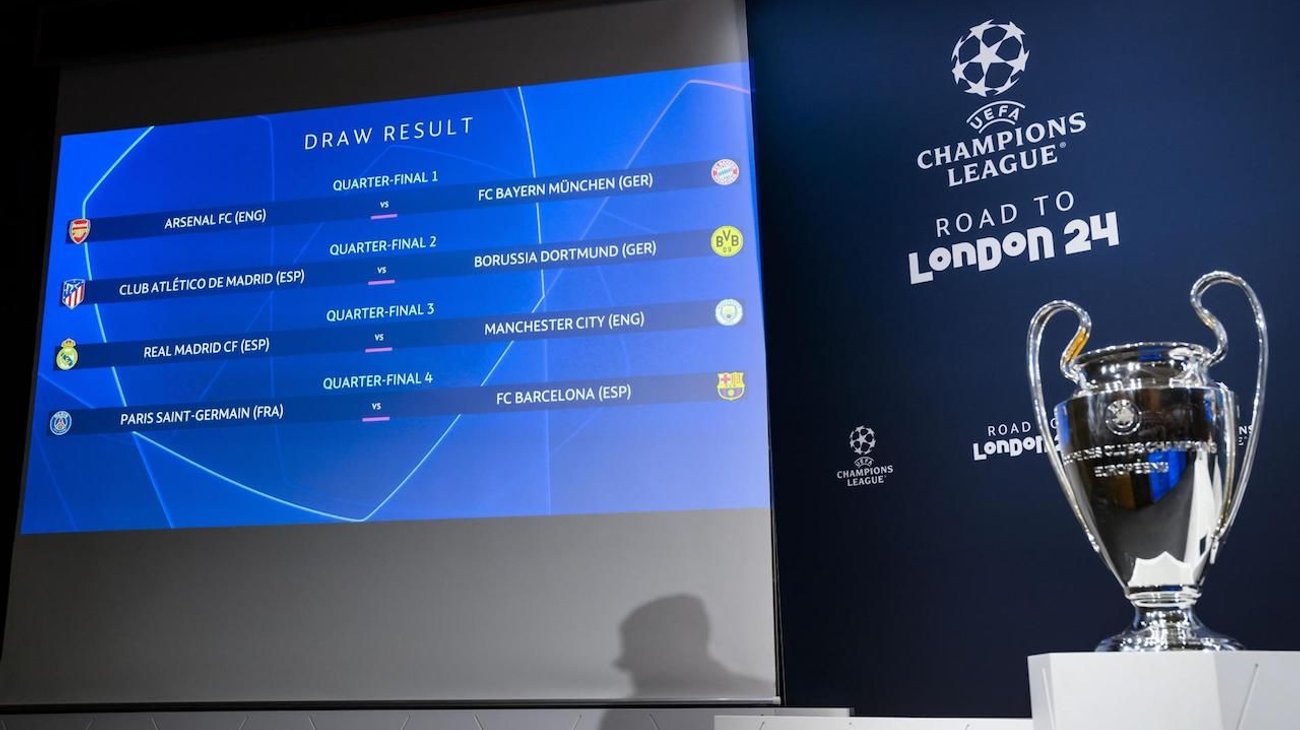 Real Madrid y City chocarán en cuartos de Champions